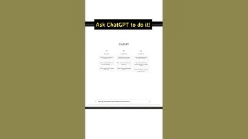 ChatGPT and Excel AUTOMATION - No more BORING Tasks! #shorts