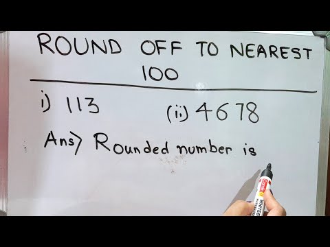Rounding off numbers