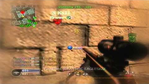 Cod4 Triple Kill Feed M40A3