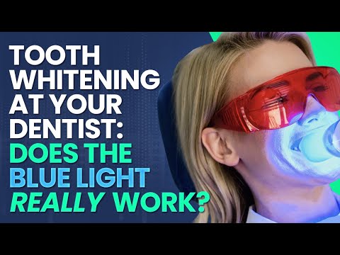 Tooth Whitening At Your Dentist: Does The Blue Light Really Work?