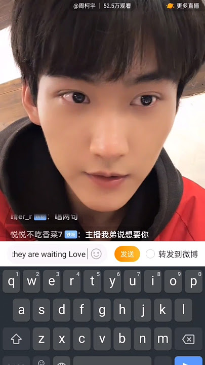 Download lagu Daniel Zhou Keyu sing 'Love and Shine' OST. Amidst a Snowstorm of Love on his weibo livestream #周柯宇