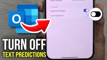 How to Turn OFF Text Predictions in Outlook -  2025