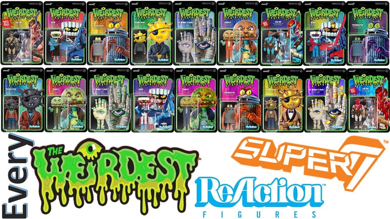 Every Super7 ReAction The Weirdest 3 3/4