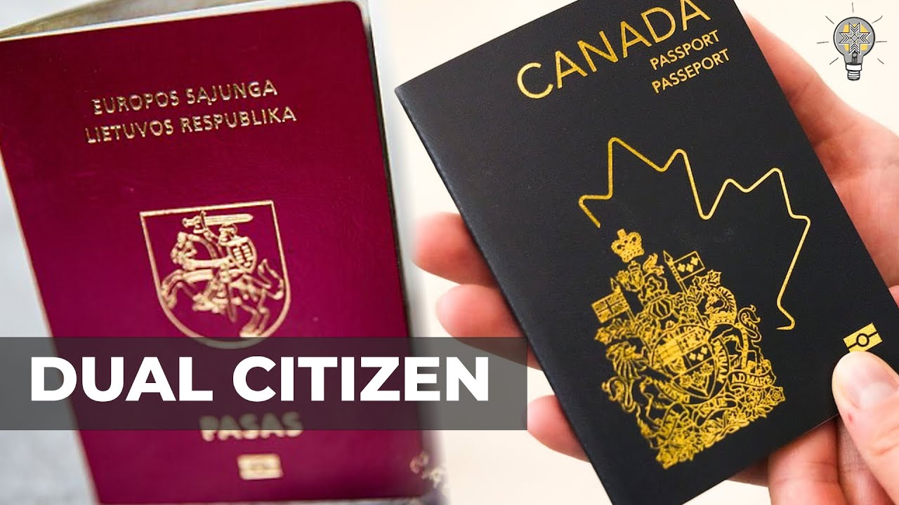 My Son Has Dual Citizenship. But I Had To Submit Paperwork For His Canadian Side.