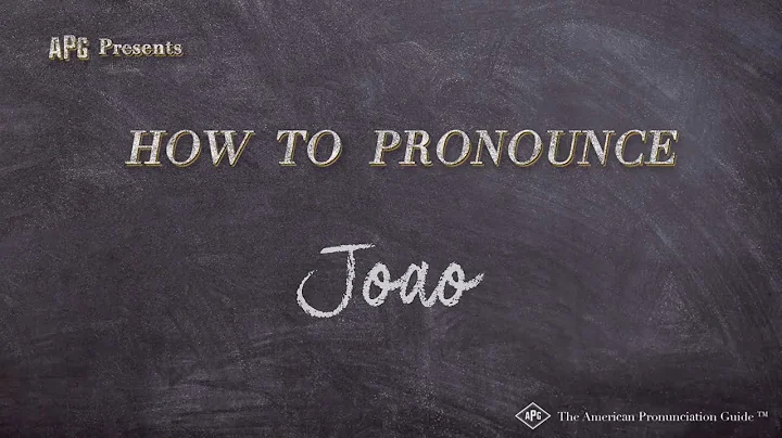 How to Pronounce Joao (Real Life Examples!)