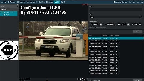 How to configure LPR search on Hikvision dvr/License Plate Recognition | cctv camera installation