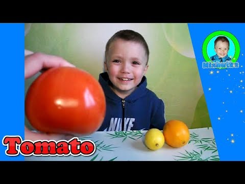 Английский для детей / учим фрукты и овощи