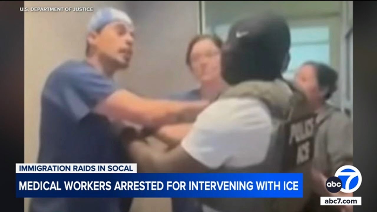 SoCal medical workers accused of assaulting, interfering with ICE agents