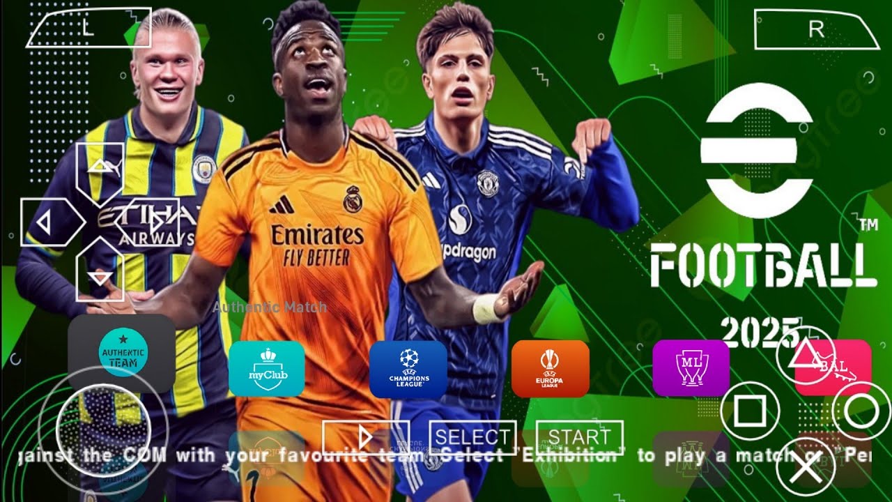 eFootball PES 2025 PPSSPP Offline English Version Update New Kits 24/25 & Full Transfers HD
