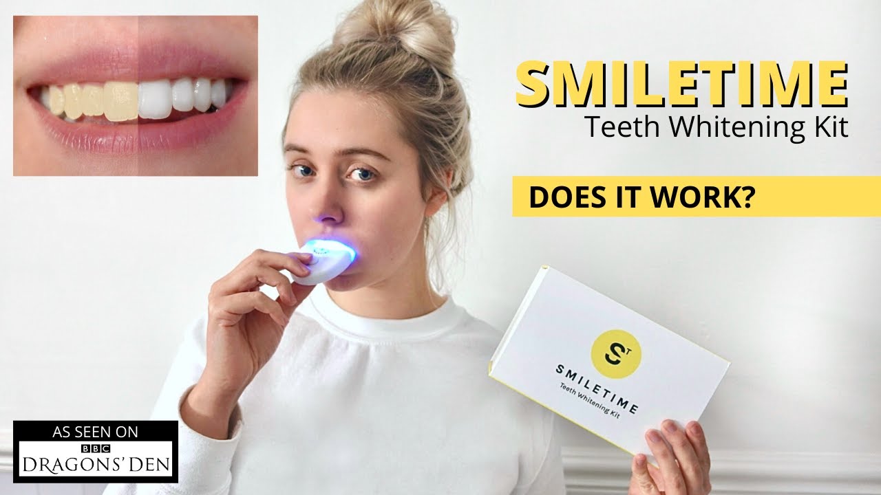 SmileTime Teeth Whitening Kit for Sensitive Teeth! Product Review