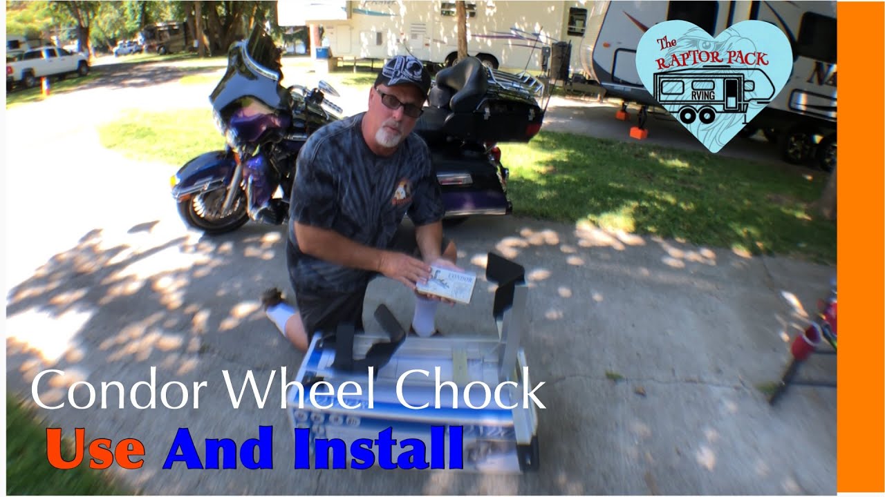 Condor Wheel Chock Use And Install Youtube