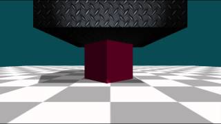 Sample of Volume Contraint - Position Based Dynamics [ PBD ]  (Unity3D)