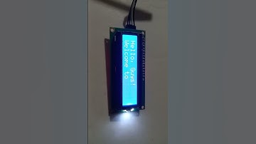LCD 1602 with Arduino