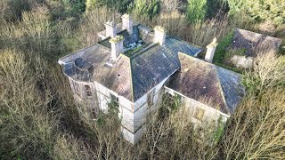 Abandoned mansion in the forest, Ireland