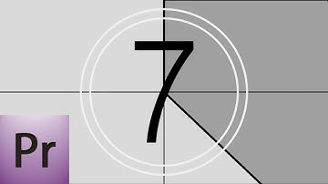 Premiere Pro: Film Countdown