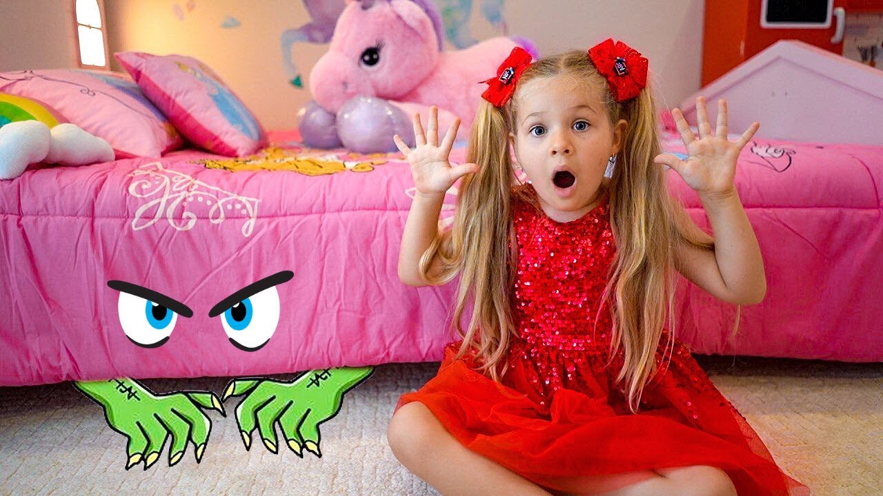Diana y Roma – Historia del monstruo bajo la cama - YouTube