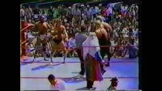 Buck Zumhofe & Iceman King Parsons vs. Super Destroyers (NWA American Tag Team Championship) 5/6/84