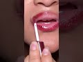 Cherry Lip Combo Tutorial 🍒 | Saie Brow Liner x NYX Lip Butter Stick x e.l.f. Jam Session
