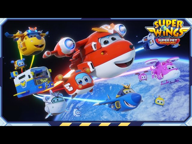 [SUPERWINGS7] Opening Theme Song | Superwings Superpet Adventures | S7 | SuperWings class=
