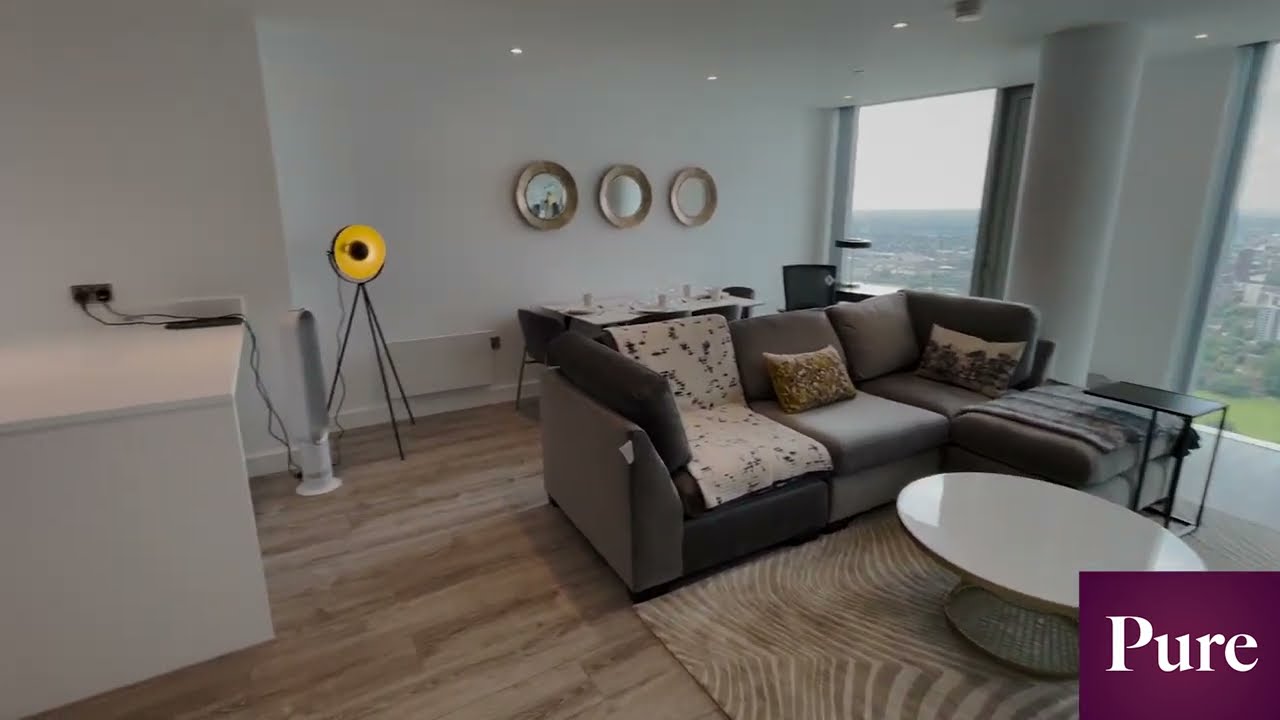 3 Bedroom Apartment To Rent In Three60, Deansgate Square, Manchester City Centre.
