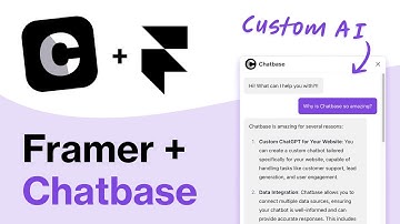 Add a Custom AI Chatbot To Your Framer Website (In Minutes)