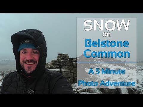 SNOW on Dartmoor!