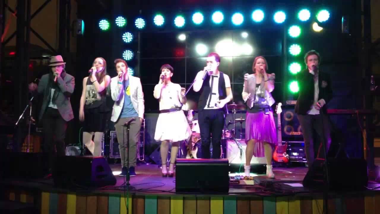 acapella app Acapella group Rain Drops - Someone like you