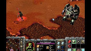 Warcraft 3 Versus - (Lvl 10) Grom Hellscream Vs Mannoroth
