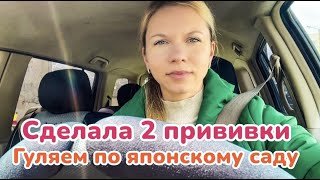 Vlog: Сделала 2 прививки. Цена Шок! 😱 Прогулялись по японскому саду 🏯