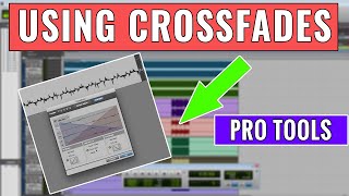 How to use Crossfades in Pro Tools - OBEDIA.com Avid Pro Tools Training and Tech Support