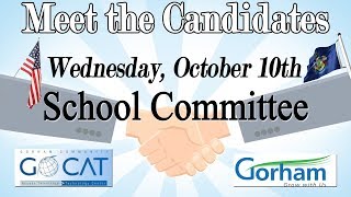 Meet the Candidates - School Committee