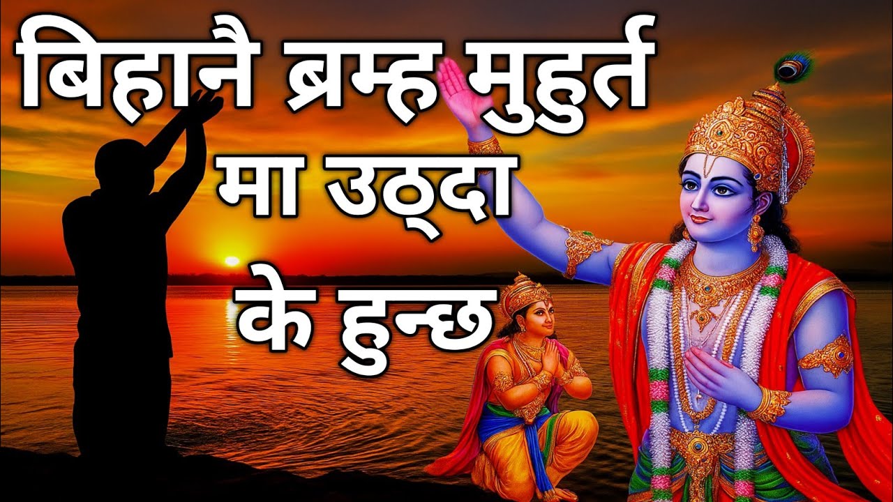 ब्रह्म मुहूर्तको महत्त्व, समय र फाइदाहरू | Brahma Muhurat ko Mahatva, Samay ra Fayda haru