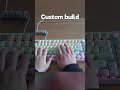 All my keyboards sound test! #keyboard #mechanicalkeyboard #switches #budgetkeyboard #customkeyboard