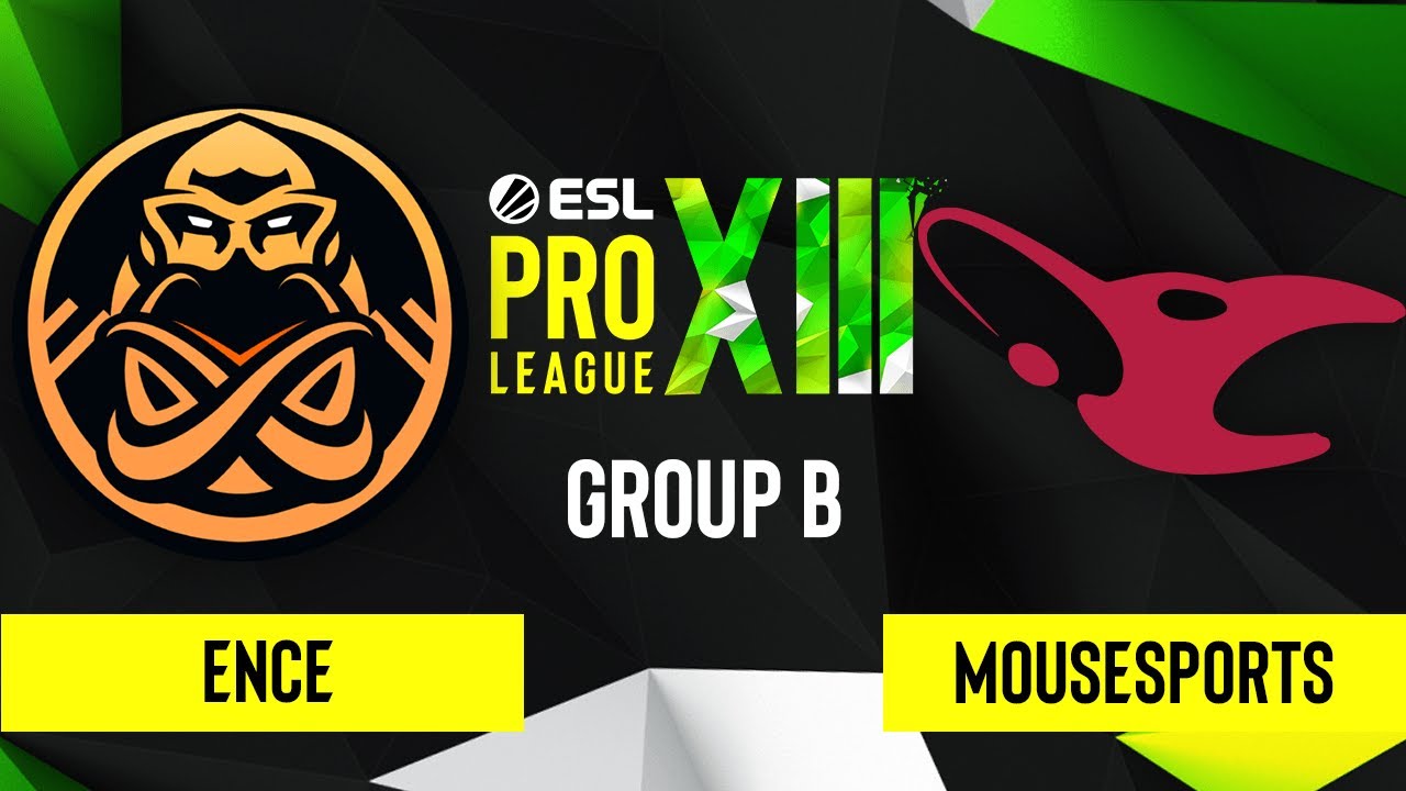 CS:GO - mousesports vs. ENCE [Train] Map 1 - ESL Pro League Season 13 - Group B