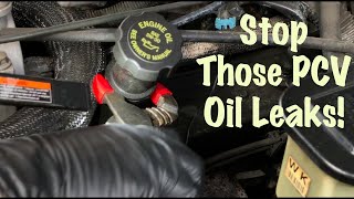 1992 - 2007 GM Truck Van Engine Valve Cover Emission Pipes & Grommets Oil Leak Repairs (Chevy & GMC)