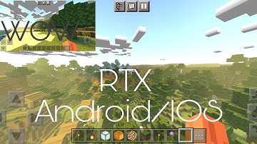RTX SHADERS MCPE 1.18+ Realistic shaders for minecraft pe/bedrock Cenematic trailer