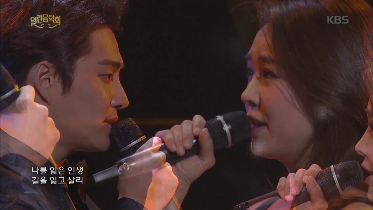 열린음악회 - 옥주현 - 눈보라 + 옥주현·민우혁 - 당신 내 곁에 없다면?.20180211