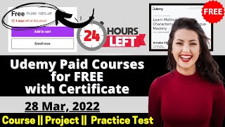 Udemy Coupon Code 2022 | Udemy FREE Courses Certificate Coupon Code | Udemy