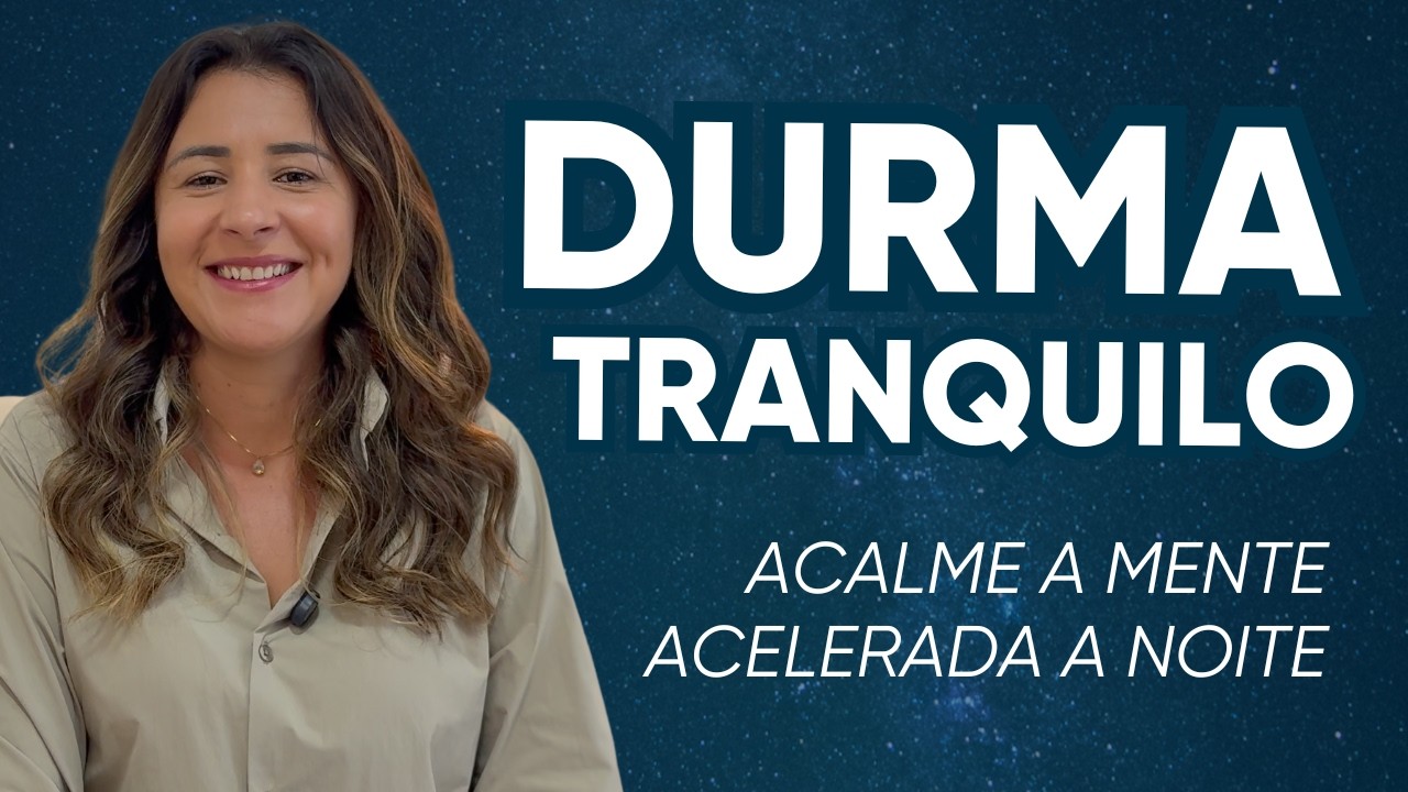 HIPNOSE para DORMIR e ACALMAR a MENTE acelerada
