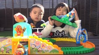 アンパンマン おもちゃ コロコロ くねくねロード アンパンマンごうドライブ Anpanman Toy đồ chơi