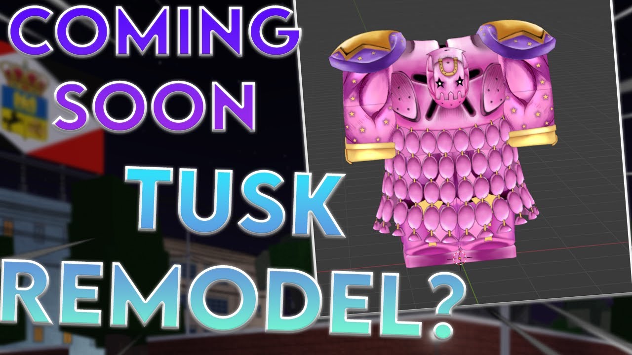 The Tusk act 4 model looks sick : r/YourBizarreAdventure