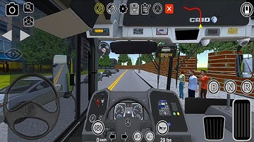 Realistic Caio Apache Vip IV Mercedes-Benz Bus Mod Drive | Proton Bus Simulator Urbano Gameplay