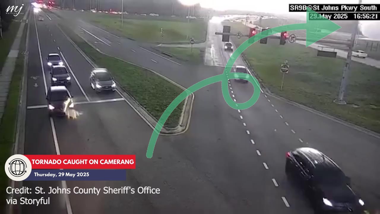 TORNADO CAUGHT ON CAMERA - YouTube