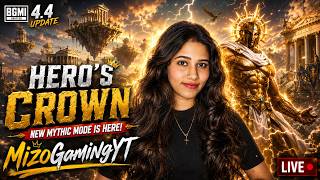 👑 HERO’S CROWN BGMI LIVE ⚡ | BGMI SHORTS LIVE | FACE CAM | MizoGamingYT