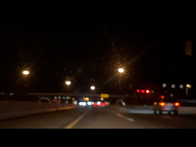 ASMR | Driving at Night While You Fall Asleep 🌔 ✨ 💤 (no talking, white noise, visual triggers)