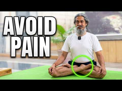 Yoga for Correct Padmasana | Lotus Pose Preparation & Hip Mobility | Yoga Therapy
