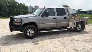 2006 Chevrolet 2500HD 4x4 Flatbed Pickup Selling 9/3/25 on BigIron