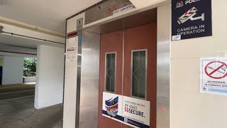 Blk 160 Rivervale (MSCP) (Lobby A) | Lift A - Fujitec