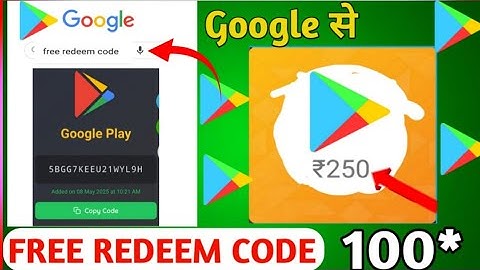 1 COIN = 1000 Free Redeem Codes | How To Get Free Redeem Code | Free Google play redeem codes