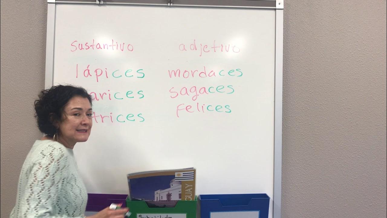 Plural de las palabras que terminan en "Z" YouTube